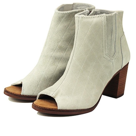 TOMS Majorca peep toe bootie - Picture 3 of 9